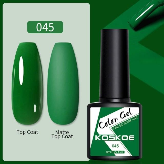 Spring Summer Nail Gel Polish Colorful UV LED Diamond Stylish Glossy and Matte Fashion Design For Womens