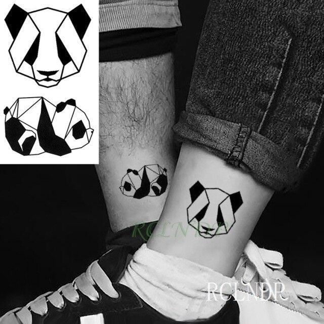 Lion King Temporary Tattoo Waterproof Black And Colorful Small Big Luxury Tattoo For Mens Womens