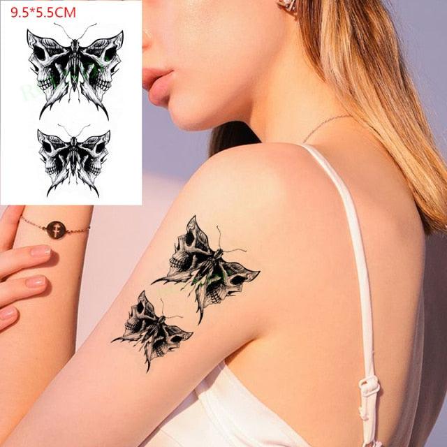 Lion King Temporary Tattoo Waterproof Black And Colorful Small Big Luxury Tattoo For Mens Womens