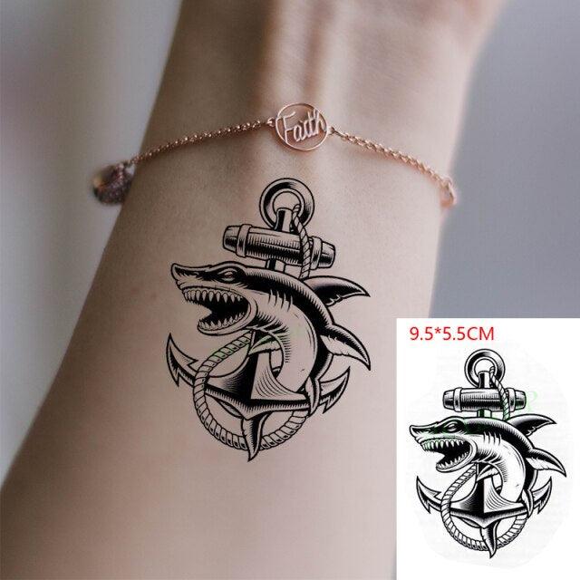 Lion King Temporary Tattoo Waterproof Black And Colorful Small Big Luxury Tattoo For Mens Womens