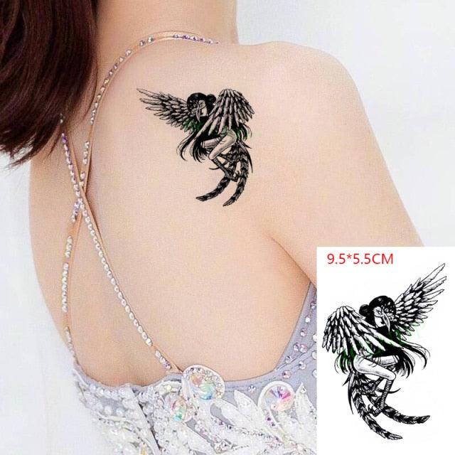 Lion King Temporary Tattoo Waterproof Black And Colorful Small Big Luxury Tattoo For Mens Womens