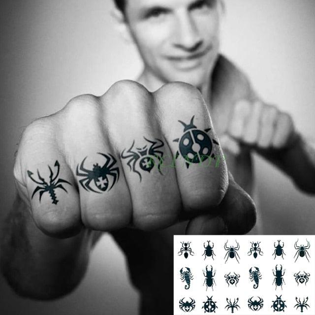 Luxury Different Waterproof Temporary Tattoo Sticker Snake Flower Fake Tattoo Body Art Adult Fashion Stickers For Womens Mens