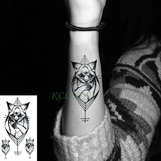 Luxury Different Waterproof Temporary Tattoo Sticker Snake Flower Fake Tattoo Body Art Adult Fashion Stickers For Womens Mens