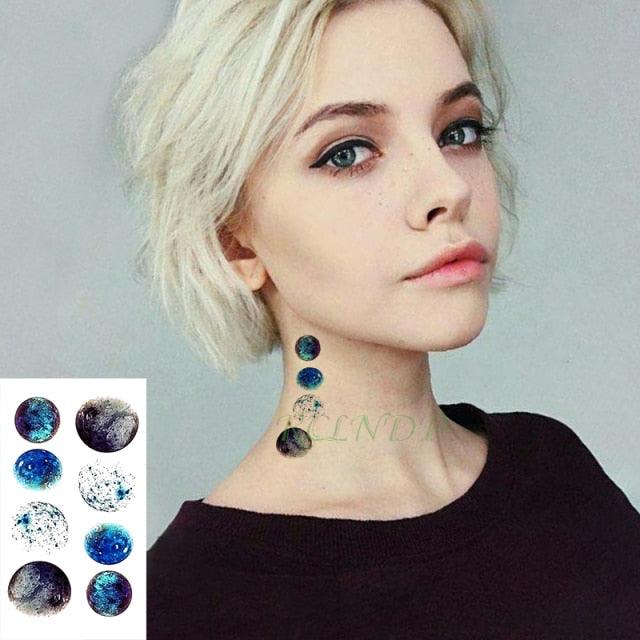 Luxury Different Waterproof Temporary Tattoo Sticker Snake Flower Fake Tattoo Body Art Adult Fashion Stickers For Womens Mens