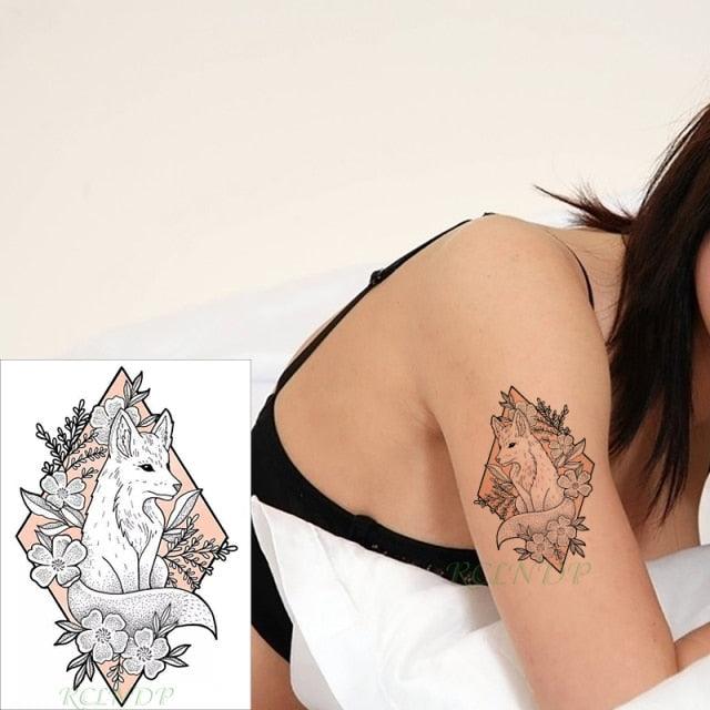 Luxury Different Waterproof Temporary Tattoo Sticker Snake Flower Fake Tattoo Body Art Adult Fashion Stickers For Womens Mens