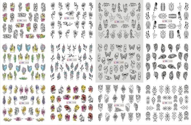 Pop Art Nail Stickers Sexy Girl Designs Comics Water Transfer Decals Manicure Lips Nail Art Decorations Slider Nail Art Stickers Decals Nail Art Supplies Valentines Day 3D Self-Adhesive Nail Decorations Accessories Women Girls Manicure Decorations