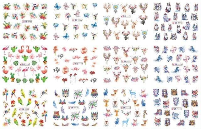 Pop Art Nail Stickers Sexy Girl Designs Comics Water Transfer Decals Manicure Lips Nail Art Decorations Slider Nail Art Stickers Decals Nail Art Supplies Valentines Day 3D Self-Adhesive Nail Decorations Accessories Women Girls Manicure Decorations