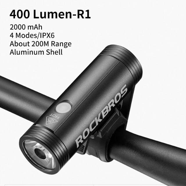 Bike Light Front Lamp USB Rechargeable LED 4800mAh Bicycle Light Waterproof Bicycle Light Set USB  Rechargeable Super Bright Bike Headlight For Night Riding Bracket 1000LM