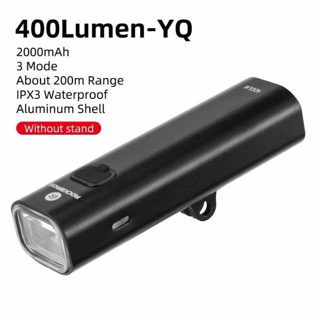 Bike Light Front Lamp USB Rechargeable LED 4800mAh Bicycle Light Waterproof Bicycle Light Set USB  Rechargeable Super Bright Bike Headlight For Night Riding Bracket 1000LM