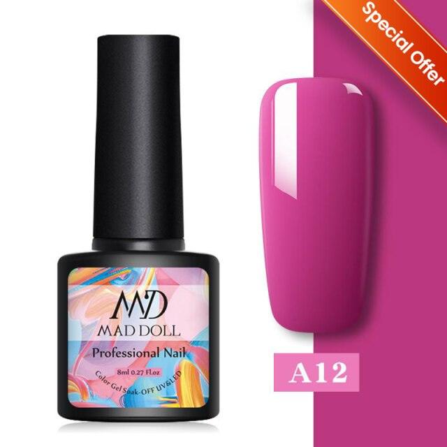 New 2022Fashion  Womens 3-layers Color Changing Gel Nail Polish Long Lasting UV Chameleon Popular Colorful Design For Womens and Girls