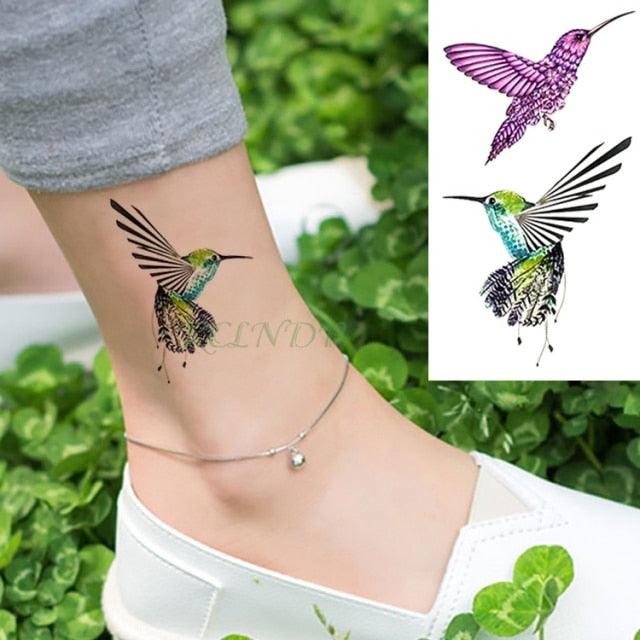New Different Waterproof Temporary Tattoo Cute Fox Dog Luxury Animal Stickers Tattoo Colorful Modern Design For Adults Kids