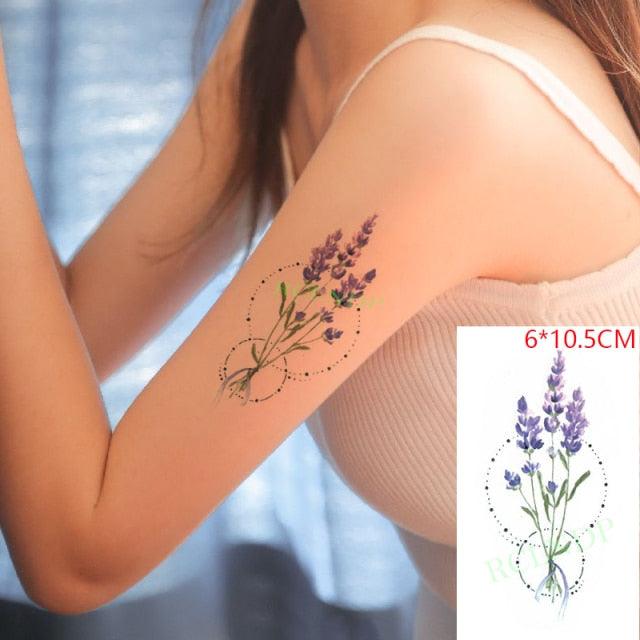 New Different Waterproof Temporary Tattoo Cute Fox Dog Luxury Animal Stickers Tattoo Colorful Modern Design For Adults Kids