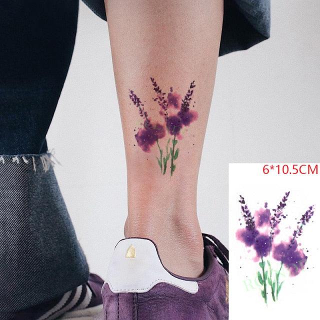 New Different Waterproof Temporary Tattoo Cute Fox Dog Luxury Animal Stickers Tattoo Colorful Modern Design For Adults Kids