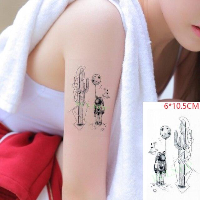 New Different Waterproof Temporary Tattoo Cute Fox Dog Luxury Animal Stickers Tattoo Colorful Modern Design For Adults Kids