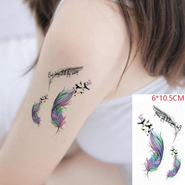 New Different Waterproof Temporary Tattoo Cute Fox Dog Luxury Animal Stickers Tattoo Colorful Modern Design For Adults Kids