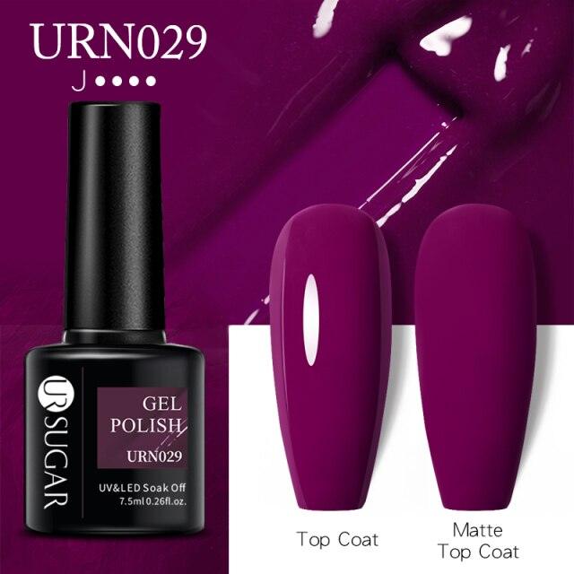 New 2022 Pink Blue Gel Nail Polish UV Color Changing Elegant Luxury Glossy Nail Design For Womens