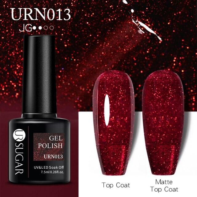 New 2022 Pink Blue Gel Nail Polish UV Color Changing Elegant Luxury Glossy Nail Design For Womens