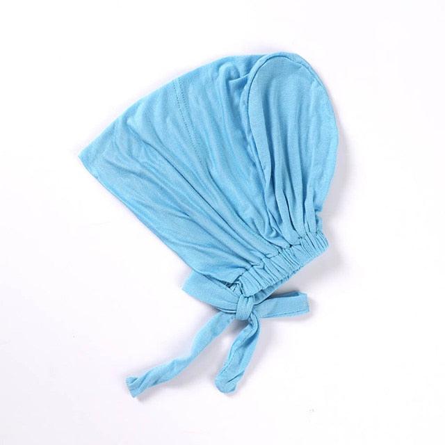 Fashion Modal Under Scarf  Hijab Turban Cap Cotton With Band Adjustable Inner Hijab cap Muslim Turban Hijab Cap For Women