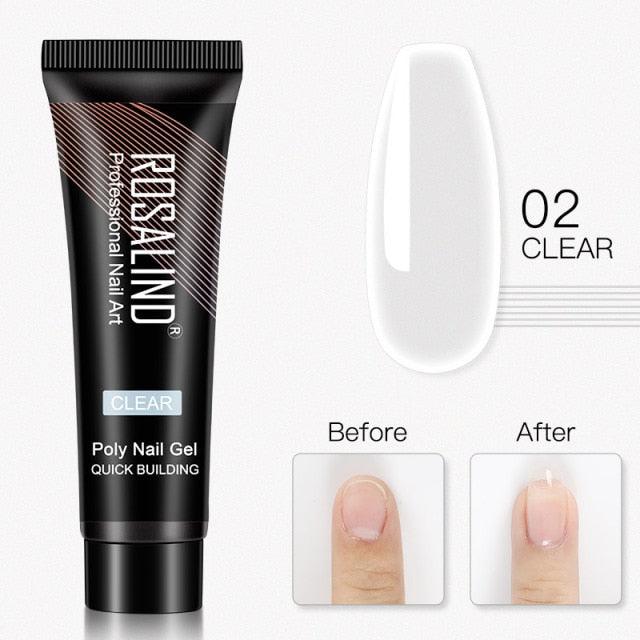 New Popular Nail Polish Gel 15ml UV Nail Extension Gel Permanent Nail Art Manicure Design Fashion Gel For Womens