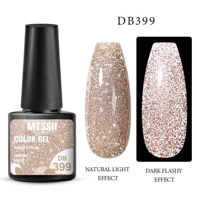 Popular Cat Eye Gel Nail Polish Magnetic Colorful UV Rainbow Gel Fashion Charming Effect Modern Design