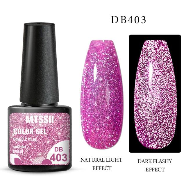 Popular Cat Eye Gel Nail Polish Magnetic Colorful UV Rainbow Gel Fashion Charming Effect Modern Design