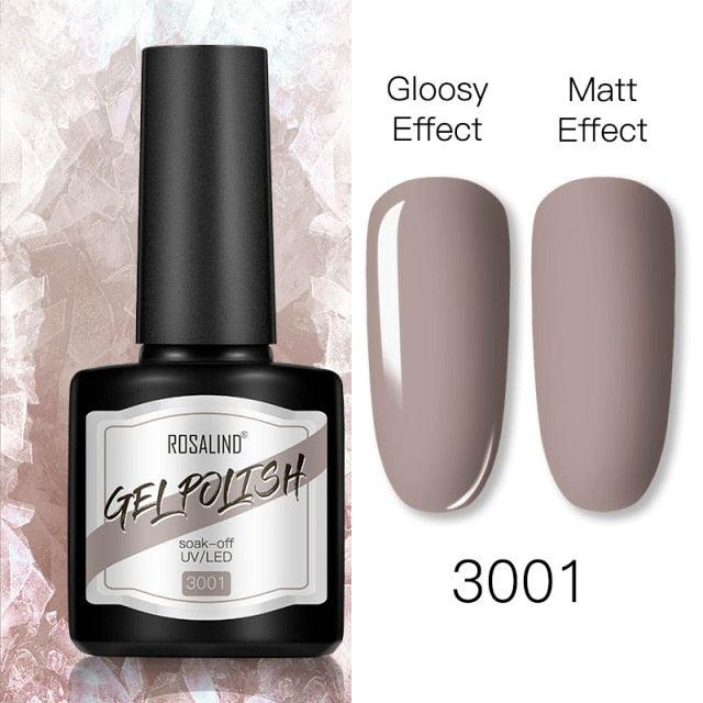 Shiny Womens Gel Nail Polish Permanent Painting Glossy Matte Effect For Manicure Nail Art Design For Womens and Girls