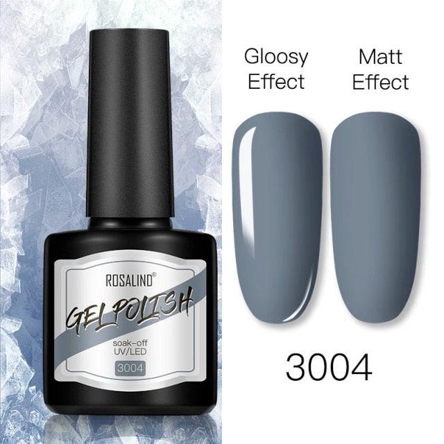 Shiny Womens Gel Nail Polish Permanent Painting Glossy Matte Effect For Manicure Nail Art Design For Womens and Girls