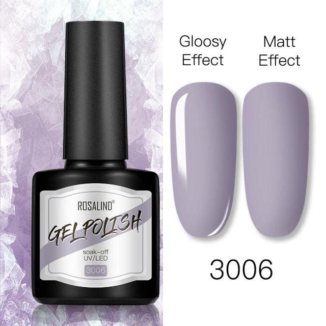 Shiny Womens Gel Nail Polish Permanent Painting Glossy Matte Effect For Manicure Nail Art Design For Womens and Girls