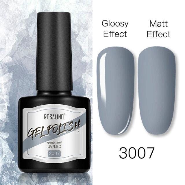 Shiny Womens Gel Nail Polish Permanent Painting Glossy Matte Effect For Manicure Nail Art Design For Womens and Girls