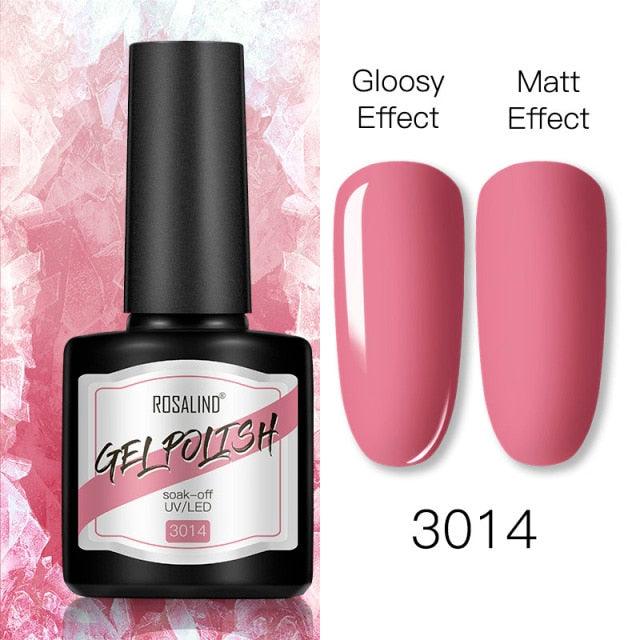 Shiny Womens Gel Nail Polish Permanent Painting Glossy Matte Effect For Manicure Nail Art Design For Womens and Girls