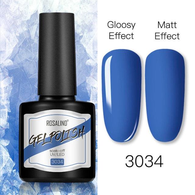 Shiny Womens Gel Nail Polish Permanent Painting Glossy Matte Effect For Manicure Nail Art Design For Womens and Girls