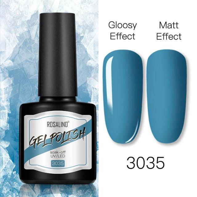 Shiny Womens Gel Nail Polish Permanent Painting Glossy Matte Effect For Manicure Nail Art Design For Womens and Girls