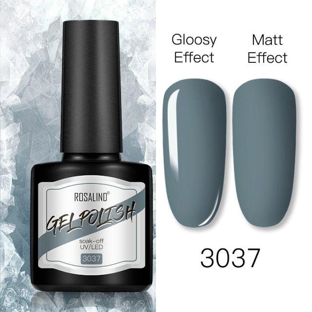 Shiny Womens Gel Nail Polish Permanent Painting Glossy Matte Effect For Manicure Nail Art Design For Womens and Girls