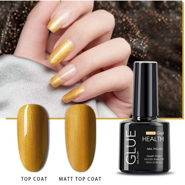New Modern Gel Nail Polish UV LED Gel Permanent Fashion Manicure Luxury Design Nail Gel for Girls and Women