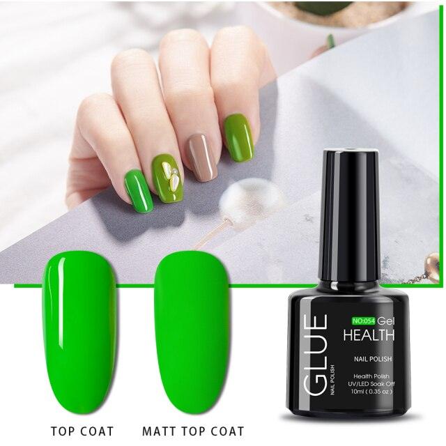 New Modern Gel Nail Polish UV LED Gel Permanent Fashion Manicure Luxury Design Nail Gel for Girls and Women