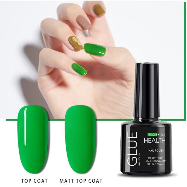 New Modern Gel Nail Polish UV LED Gel Permanent Fashion Manicure Luxury Design Nail Gel for Girls and Women