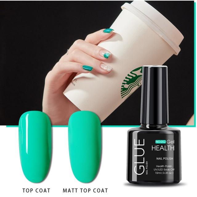 New Modern Gel Nail Polish UV LED Gel Permanent Fashion Manicure Luxury Design Nail Gel for Girls and Women