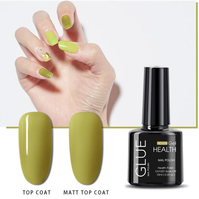 New Modern Gel Nail Polish UV LED Gel Permanent Fashion Manicure Luxury Design Nail Gel for Girls and Women