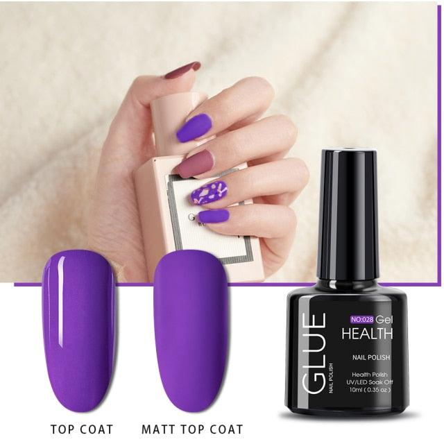 New Modern Gel Nail Polish UV LED Gel Permanent Fashion Manicure Luxury Design Nail Gel for Girls and Women