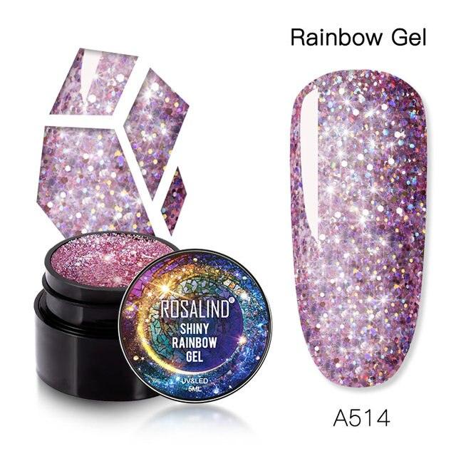 Luxury Modern Crystal Shiny Gel Nail Polish Painting Nails Art Design Diamond Manicure Gel Luxury Design For Women and Girls