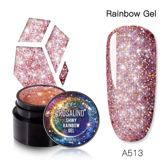 Luxury Modern Crystal Shiny Gel Nail Polish Painting Nails Art Design Diamond Manicure Gel Luxury Design For Women and Girls