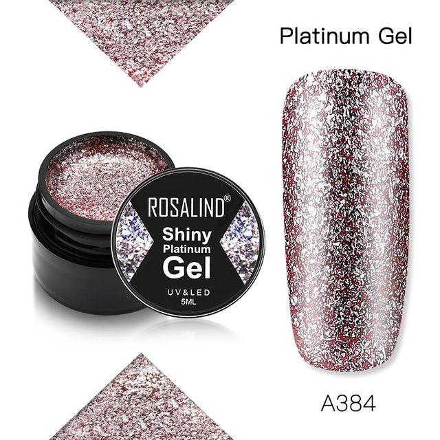 Luxury Modern Crystal Shiny Gel Nail Polish Painting Nails Art Design Diamond Manicure Gel Luxury Design For Women and Girls
