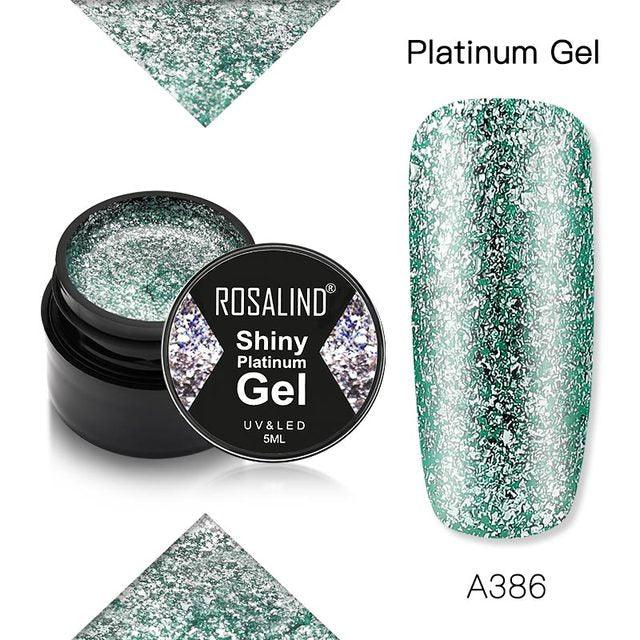 Luxury Modern Crystal Shiny Gel Nail Polish Painting Nails Art Design Diamond Manicure Gel Luxury Design For Women and Girls