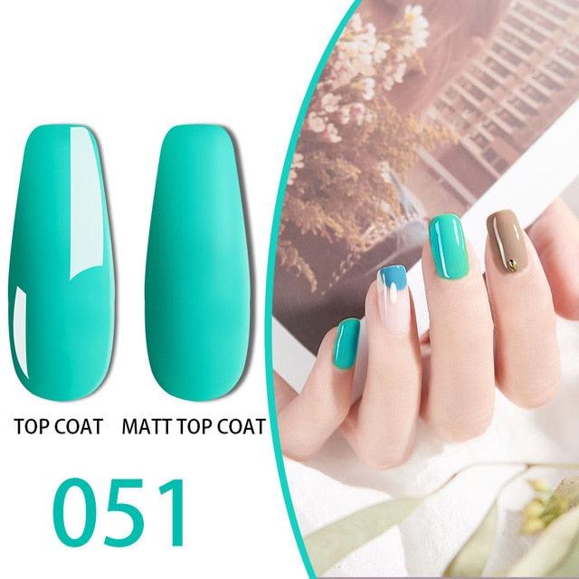 Nail Gel Polish UV Gel Varnish Manicure Design Elegant Glossy Colorful Fashion Style For Womens Fashion Nail Gel