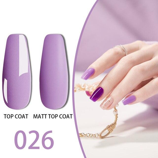 Nail Gel Polish UV Gel Varnish Manicure Design Elegant Glossy Colorful Fashion Style For Womens Fashion Nail Gel
