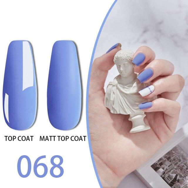 New Fashion Colorful Nail Gel Polish Glossy Matte High Effect Modern Manicure Design For Nails For Girls and Women
