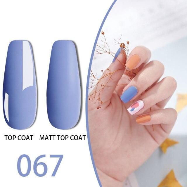 New Fashion Colorful Nail Gel Polish Glossy Matte High Effect Modern Manicure Design For Nails For Girls and Women
