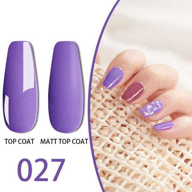 New Fashion Colorful Nail Gel Polish Glossy Matte High Effect Modern Manicure Design For Nails For Girls and Women