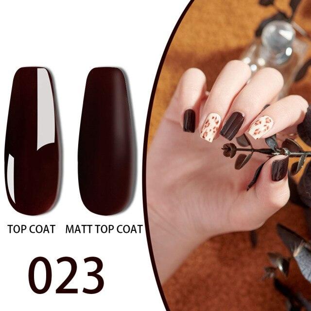 New Fashion Colorful Nail Gel Polish Glossy Matte High Effect Modern Manicure Design For Nails For Girls and Women