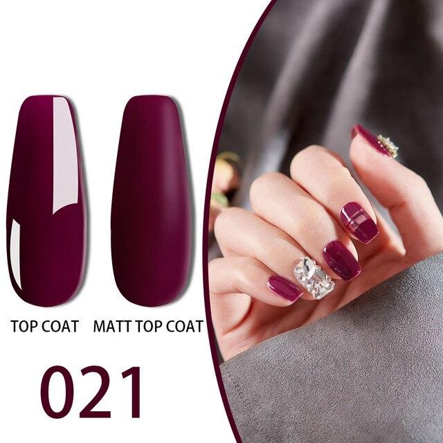 New Fashion Colorful Nail Gel Polish Glossy Matte High Effect Modern Manicure Design For Nails For Girls and Women